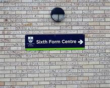 Wayfinding Wall Sign